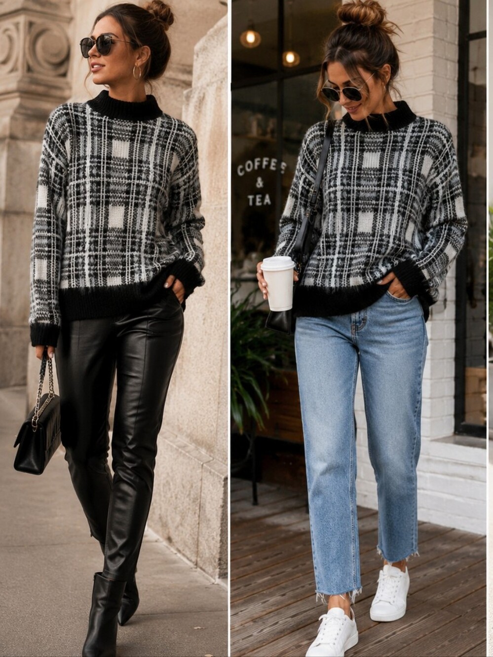 NINE WEST MOCK NECK SWEATER 🐈⬛